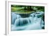 Huay Mae Khamin - Waterfall-ThaiWanderer-Framed Photographic Print