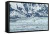 Hubbard Glacier in Yakutat Bay, Alaska.-jirivondrous-Framed Stretched Canvas