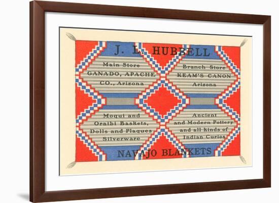 Hubbell Trading Post Advertisement-null-Framed Art Print