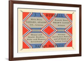 Hubbell Trading Post Advertisement-null-Framed Art Print