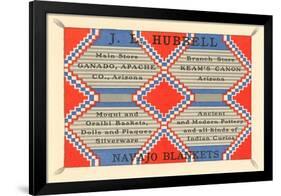 Hubbell Trading Post Advertisement-null-Framed Art Print