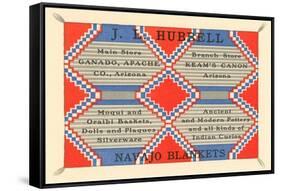 Hubbell Trading Post Advertisement-null-Framed Stretched Canvas