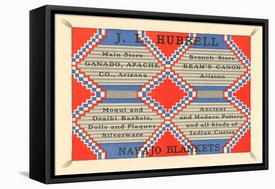 Hubbell Trading Post Advertisement-null-Framed Stretched Canvas