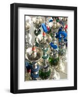 Hubble Bubble Pipes, Souk Waqif, Doha, Qatar, Middle East-Charles Bowman-Framed Photographic Print