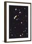 Hubble Deep Field-null-Framed Art Print