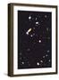 Hubble Deep Field-null-Framed Art Print