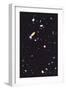 Hubble Deep Field-null-Framed Art Print