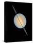 Hubble Image of Saturn-null-Stretched Canvas