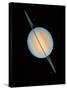 Hubble Image of Saturn-null-Stretched Canvas