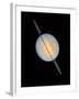 Hubble Image of Saturn-null-Framed Premium Photographic Print