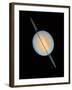 Hubble Image of Saturn-null-Framed Premium Photographic Print