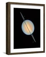 Hubble Image of Saturn-null-Framed Photographic Print