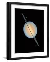 Hubble Image of Saturn-null-Framed Photographic Print