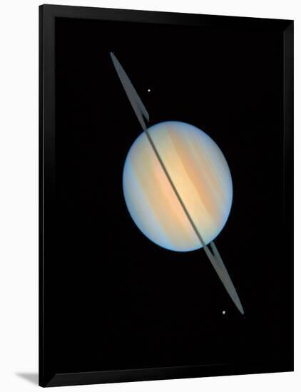 Hubble Image of Saturn-null-Framed Photographic Print