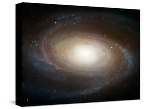 Hubble Photographs Grand Design Spiral Galaxy M81 Space Photo Art Poster Print-null-Stretched Canvas