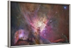 Hubble's Sharpest View of the Orion Nebula Space Photo Art Poster Print-null-Framed Poster