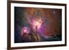 Hubble's Sharpest View of the Orion Nebula Space-null-Framed Photo