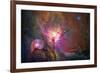 Hubble's Sharpest View of the Orion Nebula Space-null-Framed Photo