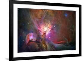 Hubble's Sharpest View of the Orion Nebula Space-null-Framed Photo