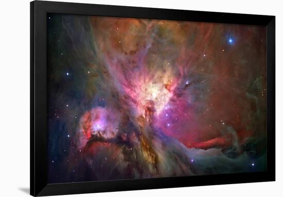 Hubble's Sharpest View of the Orion Nebula Space-null-Framed Photo