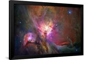 Hubble's Sharpest View of the Orion Nebula Space-null-Framed Photo