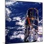 Hubble Space Telescope Above the Earth-null-Mounted Photographic Print