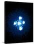 Hubble Space Telescope Image of the Einstein Cross-null-Stretched Canvas