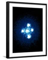 Hubble Space Telescope Image of the Einstein Cross-null-Framed Photographic Print