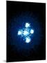 Hubble Space Telescope Image of the Einstein Cross-null-Mounted Photographic Print