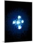 Hubble Space Telescope Image of the Einstein Cross-null-Mounted Photographic Print