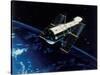 Hubble Space Telescope in Orbit, 1980S-null-Stretched Canvas