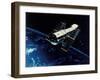 Hubble Space Telescope in Orbit, 1980S-null-Framed Giclee Print