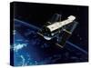 Hubble Space Telescope in Orbit, 1980S-null-Stretched Canvas