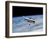 Hubble Space Telescope in Orbit Around Earth-Stocktrek Images-Framed Premium Photographic Print