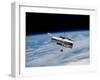 Hubble Space Telescope in Orbit Around Earth-Stocktrek Images-Framed Premium Photographic Print