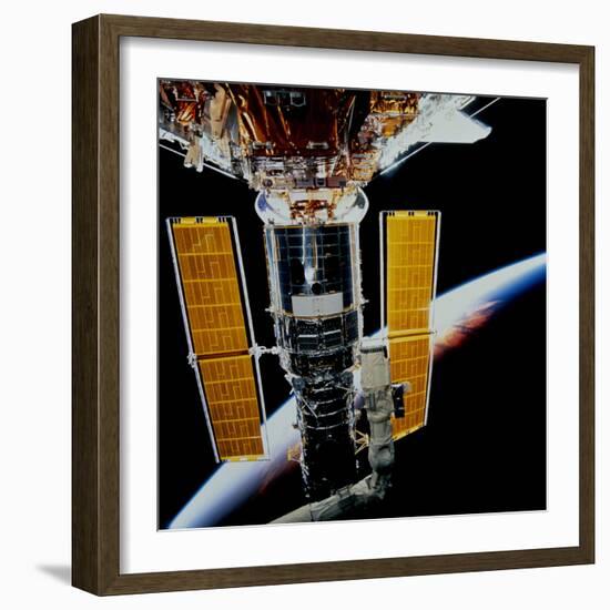 Hubble Space Telescope-Stocktrek Images-Framed Photographic Print