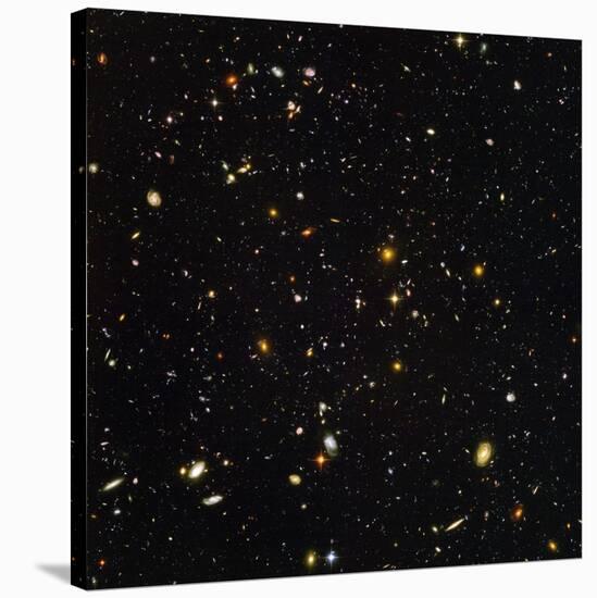 Hubble Ultra Deep Field Galaxies-null-Stretched Canvas