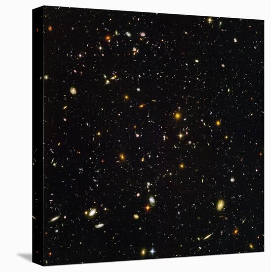 Hubble Ultra Deep Field Galaxies-null-Stretched Canvas