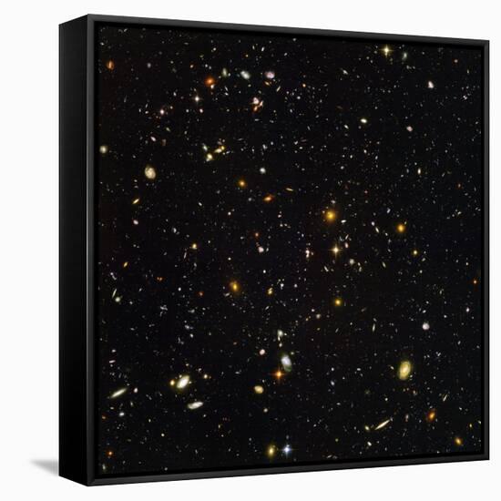 Hubble Ultra Deep Field Galaxies-null-Framed Stretched Canvas