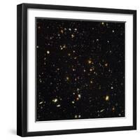 Hubble Ultra Deep Field Galaxies-null-Framed Premium Photographic Print