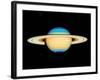 Hubble View of Saturn-null-Framed Photographic Print