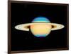 Hubble View of Saturn-null-Framed Photographic Print