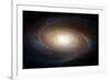 Hubblegraphs Grand Design Spiral Galaxy M81 Space-null-Framed Photo