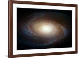 Hubblegraphs Grand Design Spiral Galaxy M81 Space-null-Framed Photo