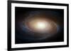 Hubblegraphs Grand Design Spiral Galaxy M81 Space-null-Framed Photo