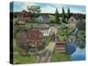 Hubbles General Store-Bob Fair-Stretched Canvas