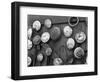 Hubcaps, c. 1940-Brett Weston-Framed Photographic Print