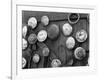 Hubcaps, c. 1940-Brett Weston-Framed Photographic Print