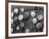 Hubcaps, c. 1940-Brett Weston-Framed Photographic Print