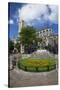 Hubert and Jan van Eyck Monument outside Saint Bavo Cathedral, city centre, Ghent, West Flanders, B-Peter Barritt-Stretched Canvas